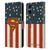 Superman DC Comics Logos U.S. Flag Leather Book Wallet Case Cover For Sony Xperia 5 V 5G