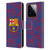 FC Barcelona Crest Patterns Glitch Leather Book Wallet Case Cover For Xiaomi 14