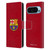 FC Barcelona Crest Red Leather Book Wallet Case Cover For Google Pixel 9 / Pixel 9 Pro