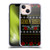 Guns N' Roses Christmas Text Logo Pistol Soft Gel Case for Apple iPhone 13 Mini