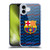 FC Barcelona Crest Patterns Barca Soft Gel Case for Apple iPhone 16 Plus