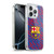FC Barcelona Crest Patterns Glitch Soft Gel Case for Apple iPhone 16 Pro & MagSafe