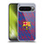 FC Barcelona Crest Patterns Glitch Soft Gel Case for Google Pixel 9 Pro XL