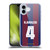 FC Barcelona 2023/24 Players Home Kit Ronald Araújo Soft Gel Case for Apple iPhone 16 Plus