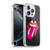 The Rolling Stones Graphics Pink Tongue Soft Gel Case for Apple iPhone 16 Pro
