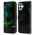 Simone Gatterwe Animals Neon Leopard Leather Book Wallet Case Cover For Apple iPhone 16 Plus