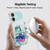 Hatsune Miku Graphics Stars And Rainbow Soft Gel Case for Apple iPhone 16 Plus & MagSafe