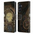 Simone Gatterwe Steampunk Clocks Leather Book Wallet Case Cover For Samsung Galaxy A55 5G