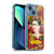 Frida Kahlo Red Florals Portrait Pattern Soft Gel Case for Apple iPhone 13 Mini & MagSafe