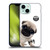 Animal Club International Faces Pug Soft Gel Case for Apple iPhone 13 Mini & MagSafe