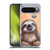 Animal Club International Faces Sloth Soft Gel Case for Google Pixel 9 Pro XL