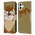 Looney Tunes Characters Tasmanian Devil Leather Book Wallet Case Cover For Apple iPhone 16 Plus