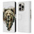 Riza Peker Animals Bear Leather Book Wallet Case Cover For Apple iPhone 16 Pro