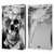 Riza Peker Skulls 6 Black And White 2 Leather Book Wallet Case Cover For Apple iPad Pro 11 M4 2024
