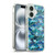 Micklyn Le Feuvre Flora And Fauna Patchwork Manta Rays in Blue Soft Gel Case for Apple iPhone 16 & MagSafe