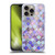 Micklyn Le Feuvre Moroccan Decorative Purple Soft Gel Case for Apple iPhone 16 Pro Max