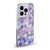 Micklyn Le Feuvre Moroccan Decorative Purple Soft Gel Case for Apple iPhone 16 Pro & MagSafe