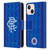 Rangers FC 2024/25 Kit Home Leather Book Wallet Case Cover For Apple iPhone 13 Mini