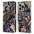 Ninola Wild Grasses Black Leather Book Wallet Case Cover For Apple iPhone 16 Pro