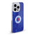 Rangers FC Crest Lion Pinstripes Pattern Soft Gel Case for Apple iPhone 16 Pro & MagSafe