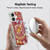 Harry Potter Deathly Hallows XIII Gryffindor Pattern Soft Gel Case for Apple iPhone 16 & MagSafe