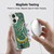 Harry Potter Deathly Hallows XIII Slytherin Pattern Soft Gel Case for Apple iPhone 16 & MagSafe