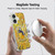 Harry Potter Deathly Hallows XIII Hufflepuff Pattern Soft Gel Case for Apple iPhone 16 & MagSafe
