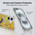 Harry Potter Deathly Hallows XIII Hufflepuff Pattern Soft Gel Case for Apple iPhone 16 & MagSafe