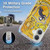 Harry Potter Deathly Hallows XIII Hufflepuff Pattern Soft Gel Case for Apple iPhone 16 Plus & MagSafe