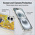 Harry Potter Deathly Hallows XIII Hufflepuff Pattern Soft Gel Case for Apple iPhone 16 Plus & MagSafe