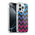 PLdesign Geometric Patterns Blue Pink Ombre Vintage Soft Gel Case for Apple iPhone 16 Pro & MagSafe