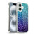 PLdesign Glitter Sparkles Aqua Blue Soft Gel Case for Apple iPhone 16 & MagSafe