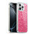PLdesign Sparkle Prints Rose Pink Soft Gel Case for Apple iPhone 16 Pro Max & MagSafe