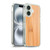 PLdesign Wood And Rust Prints Light Brown Bamboo Soft Gel Case for Apple iPhone 16