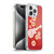 The Monkees Graphics Pattern In Red Soft Gel Case for Apple iPhone 15 Pro Max & MagSafe