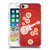 The Monkees Graphics Pattern In Red Soft Gel Case for Apple iPhone 7 / 8 / SE 2020 & 2022