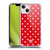 Animal Club International Patterns Polka Dots Red Soft Gel Case for Apple iPhone 13