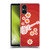 The Monkees Graphics Pattern In Red Soft Gel Case for Sony Xperia 5 V 5G