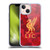 Liverpool Football Club Digital Camouflage Home Red Soft Gel Case for Apple iPhone 13 Mini
