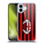 AC Milan 2024/25 Crest Kit Home Soft Gel Case for Apple iPhone 16 Plus & MagSafe