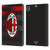 AC Milan 2017/18 Crest Kit Third Leather Book Wallet Case Cover For Apple iPad Pro 11 M4 2024