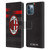 AC Milan 2017/18 Crest Kit Third Leather Book Wallet Case Cover For Apple iPhone 12 Pro Max
