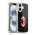 AC Milan Crest Patterns Red And Grey Soft Gel Case for Apple iPhone 16 & MagSafe