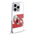 AC Milan Crest Patterns Diagonal Soft Gel Case for Apple iPhone 16 Pro & MagSafe