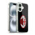 AC Milan Crest Full Colour Black Soft Gel Case for Apple iPhone 16 & MagSafe