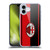AC Milan Crest Red And Black Soft Gel Case for Apple iPhone 16 Plus & MagSafe