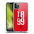 AC Milan Graphics Est. 1899 Soft Gel Case for Apple iPhone 11 Pro Max