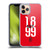 AC Milan Graphics Est. 1899 Soft Gel Case for Apple iPhone 11 Pro