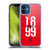 AC Milan Graphics Est. 1899 Soft Gel Case for Apple iPhone 12 Mini