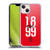 AC Milan Graphics Est. 1899 Soft Gel Case for Apple iPhone 13